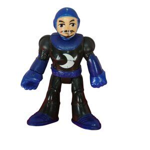 Fisher-Price Imaginext Castle Blue Black Knight Figure